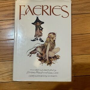 Faeries Illustrated Book by Brian Froud and Alan Lee - White Cover